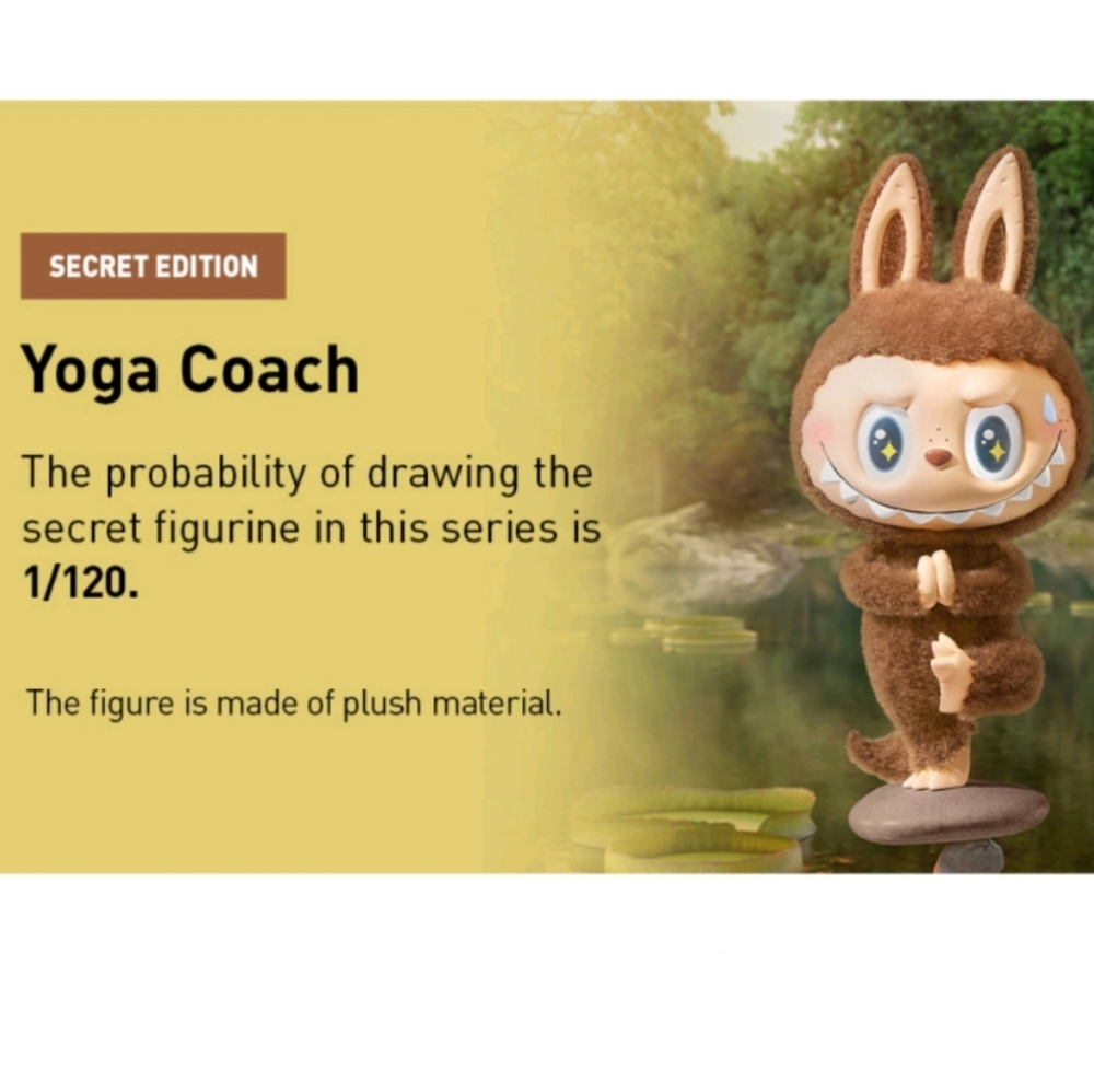 The Monsters Lazy Yoga Series Figure - Blind Boxes - Authentic - Picture 7 of 7